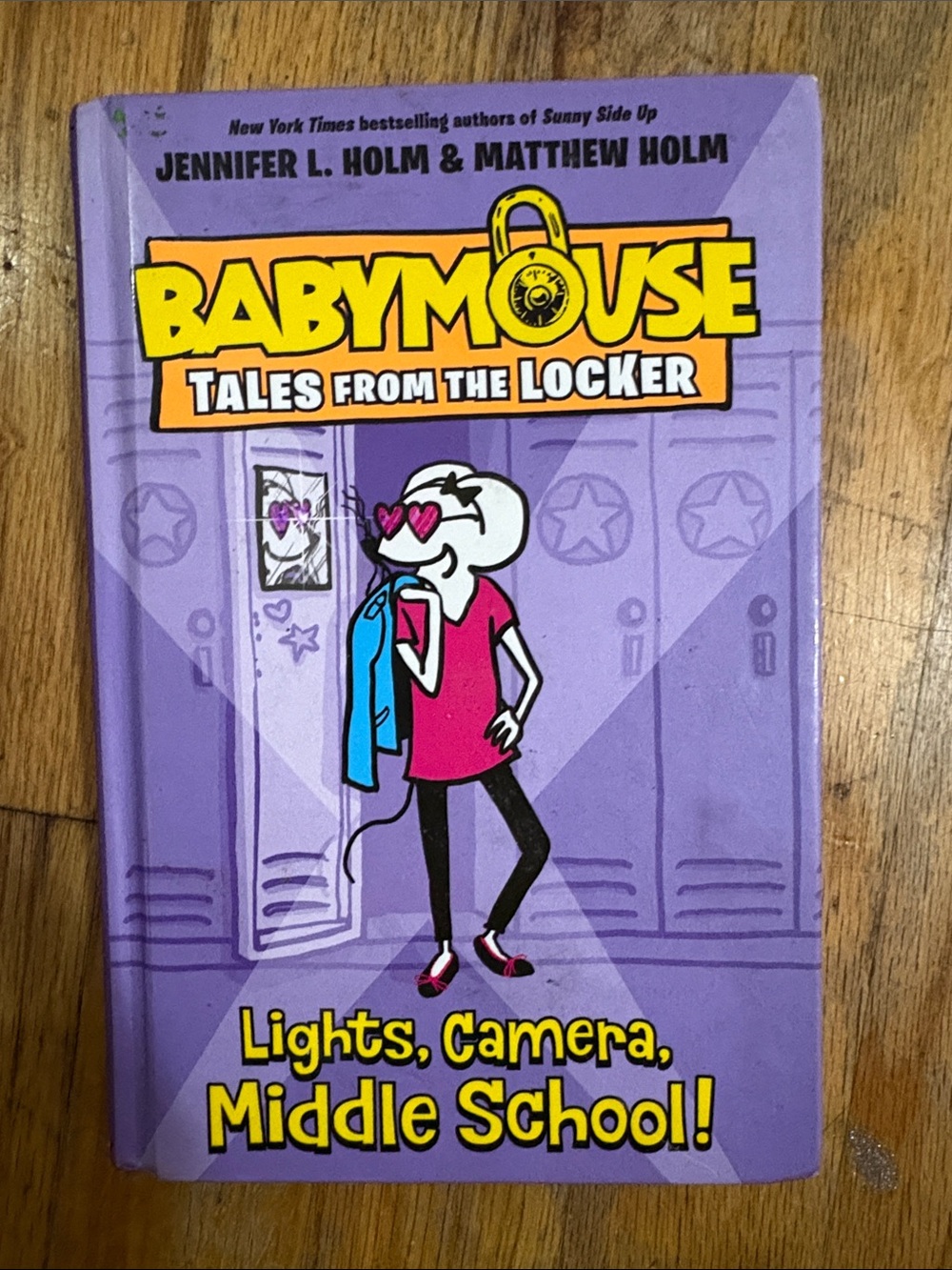 BabyMouse: Tales From The Locker — Lights, Camera, Middle School! (Purple)